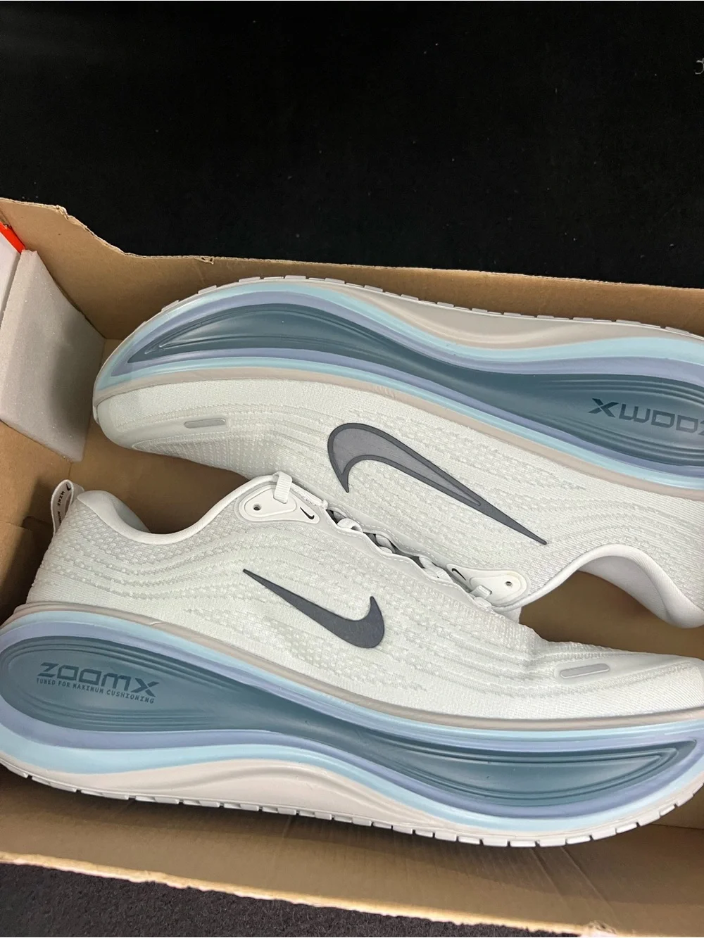 Size 13 - Nike Vomero Plus Off White Grey Fog Thunderstorm New No Lid!